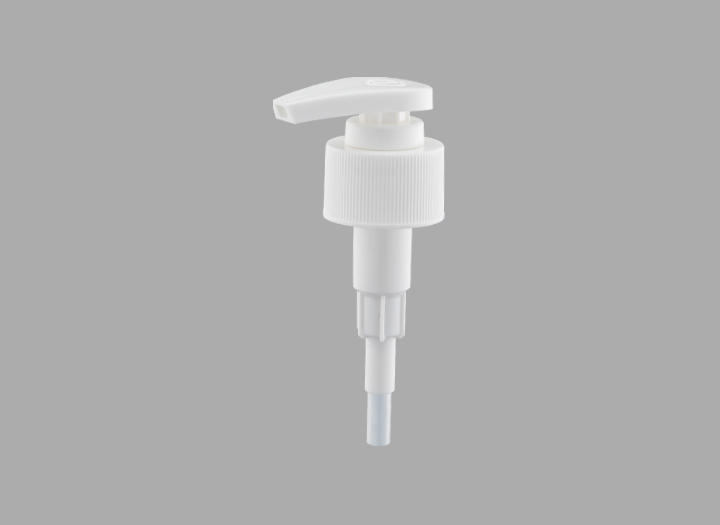 kr-3010罗纹磨砂银乳液分配器，小剂量1cc适用于面部护理
